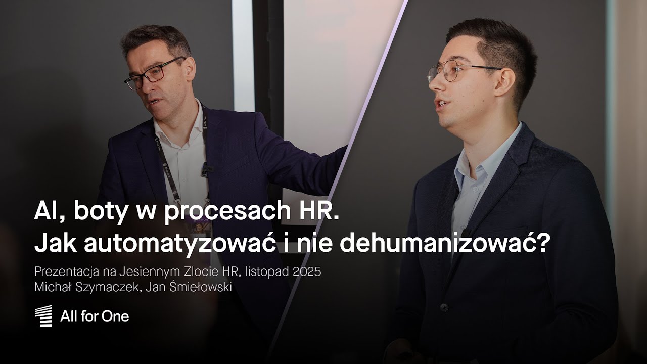 AI, boty w procesach HR. Jak automatyzować i nie dehumanizować?