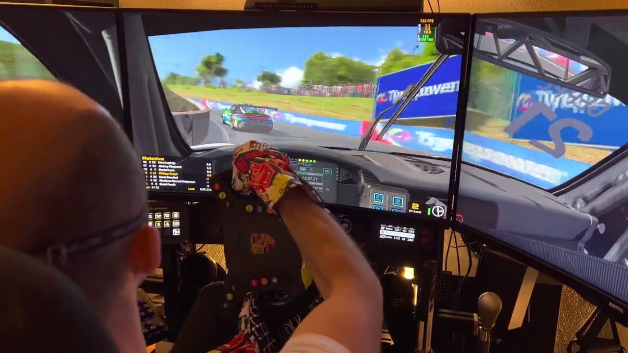 iRacing Porsche Cup Race @ Mount Panorama Circuit - Bathurst