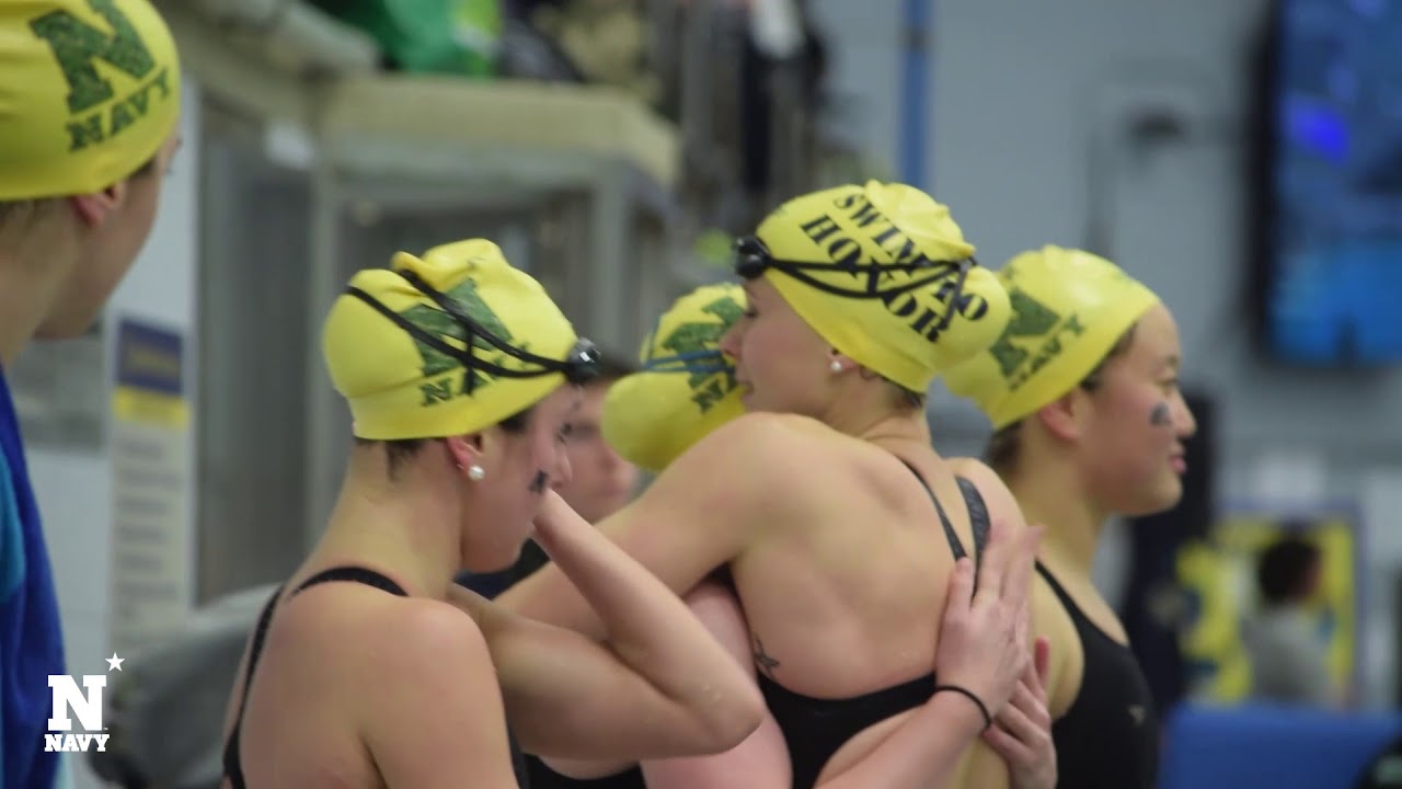 Navy Swim and Dive Beats Army