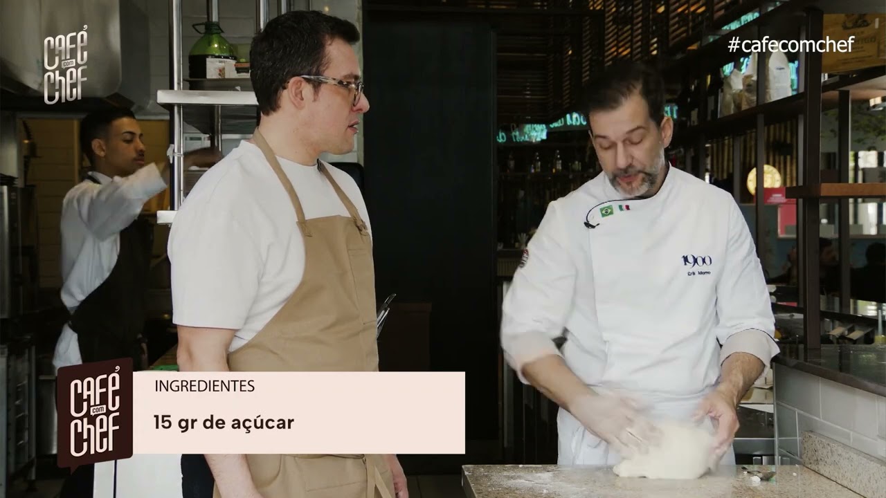 Pizza margueria em casa: veja segredos com chef italiano | Café com Chef