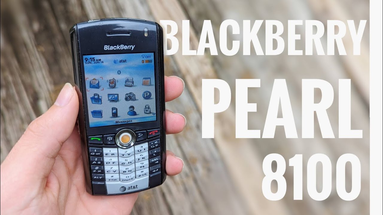 BlackBerry's Best Selling Phone From 2006 | Pearl 8100