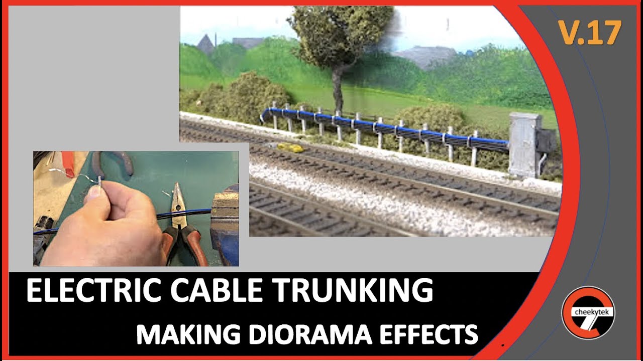 Electric Cable for a Diorama.
