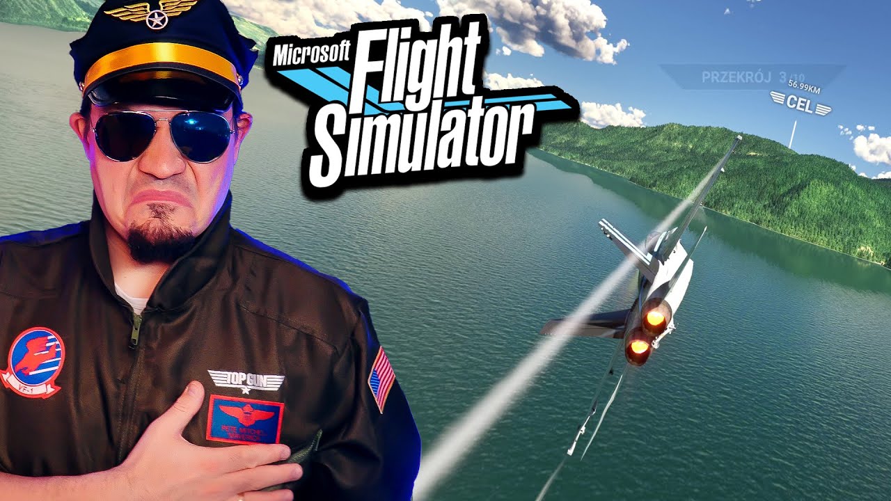 Moja SŁUŻBA w AMERYKAŃSKICH SIŁACH POWIETRZNYCH! *top gun* 🛫 Microsoft Flight Simulator