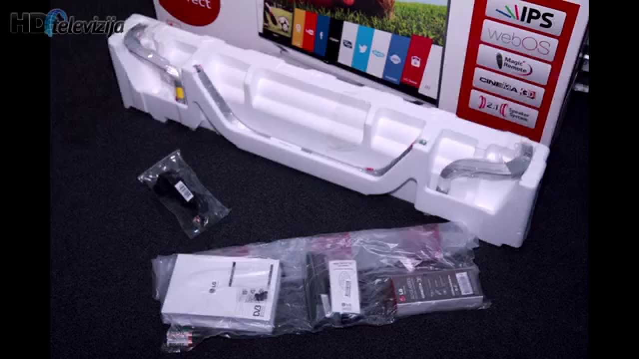 Unboxing LG 42LB730V (LB730) webOS HDTV