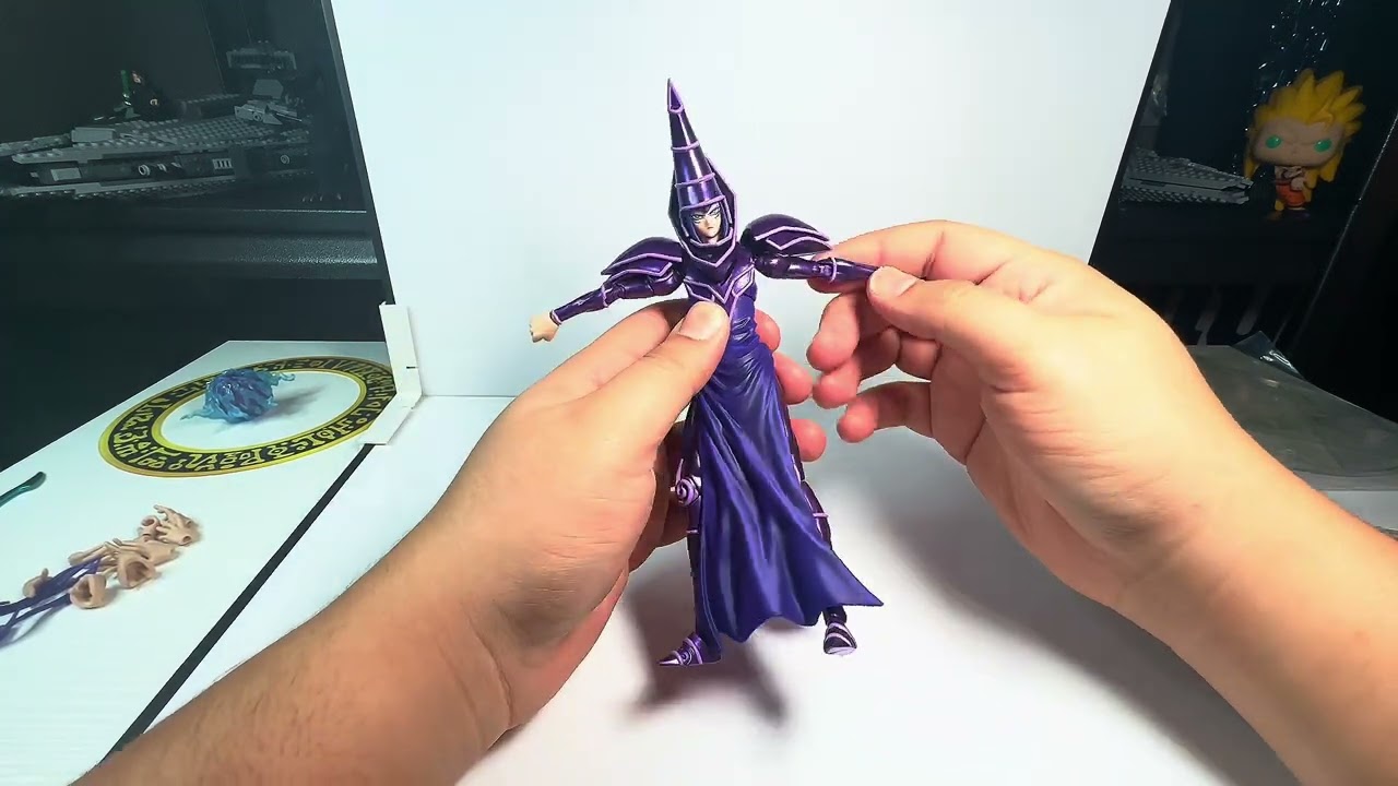 Sh Monsterarts Dark Magician Unboxing