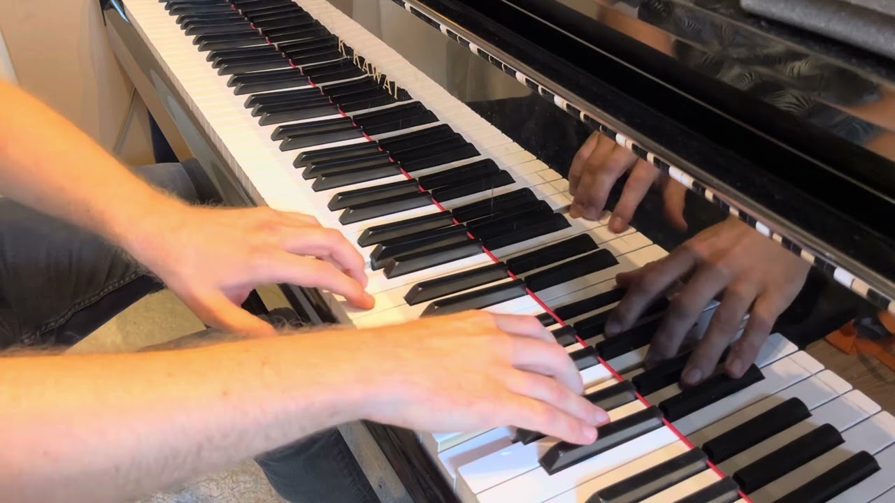 Chopin - Ballade no.4 f-minor Op.52, coda - SUPERSLOW- Greg Niemczuk -  backstage practice