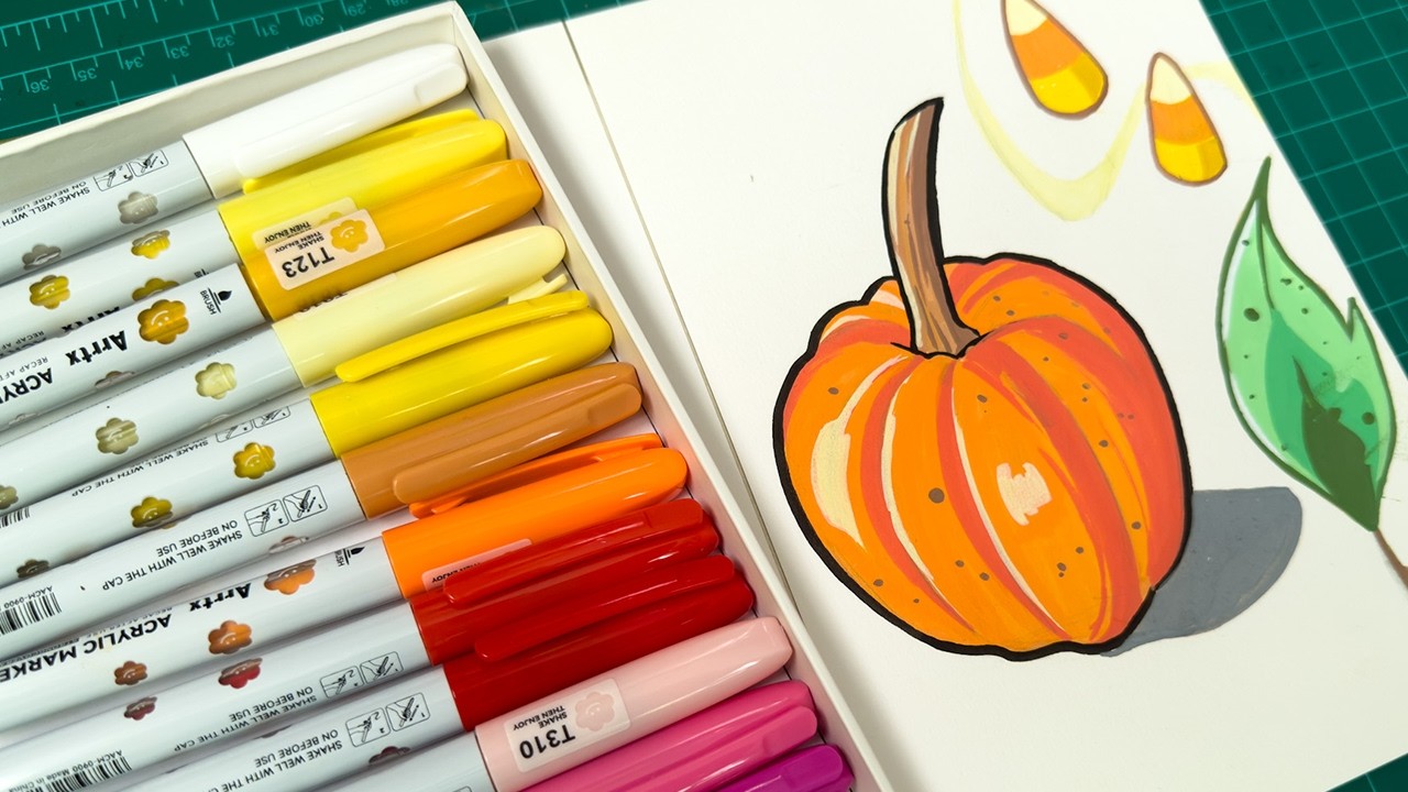 Testing VIRAL TikTok Markers! (ARRTX Acrylic Markers) 🎨 🖍️