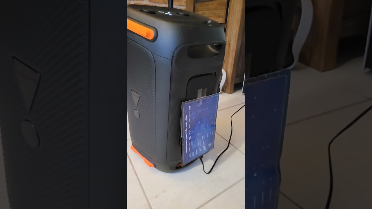 JBL Partybox 110 BassTest 50% Vol bass boost 1 on