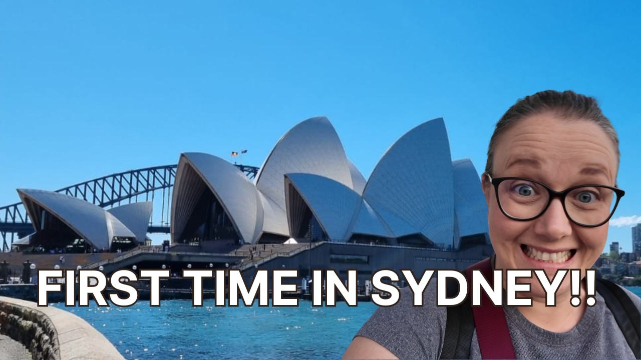 First time in Sydney! | Opera House | Harbour Bridge | Stationery shops | Battling all the pollen!