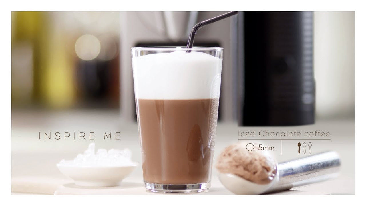 Nespresso Recipe | Iced chocolate coffee