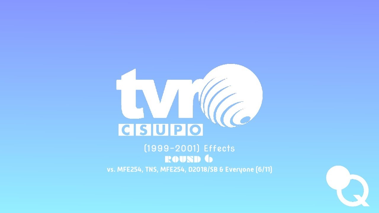Televiziunea Română Csupo (1999-2001) Effects R6 vs. MFE254, TNS, MFE254, D2018/SB & Everyone (6/11)