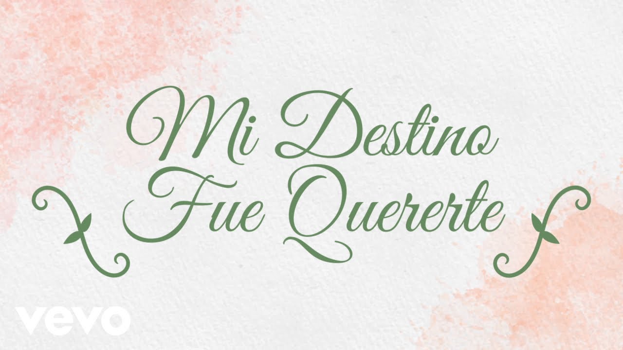 Majo Aguilar - Mi Destino Fue Quererte (LETRA)