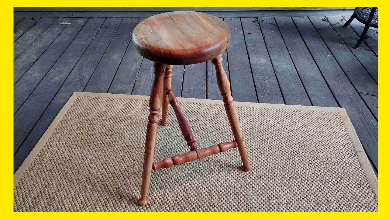 Turn a Shop Stool -  4 Ways Project by Mike Peace