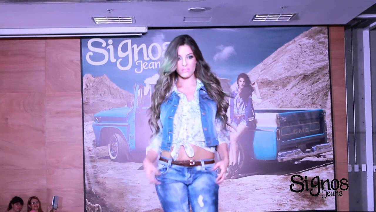 SIGNOS Y KAROSHE JEANS EN PASARELA DE COLOMBIAMODA 2014 CON SU NUEVA CAMPAÑA/DETRAS DE CAMARAS