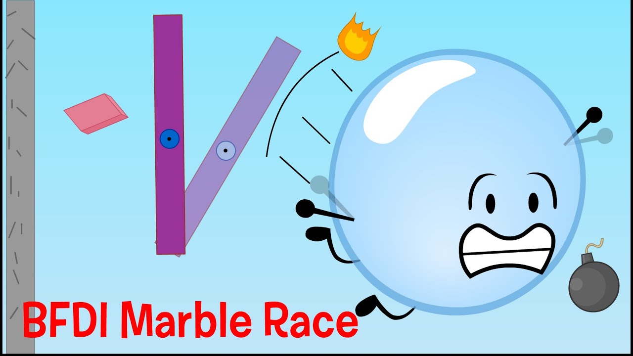 BFDI Marble Race
