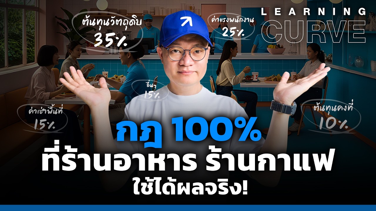 กฎ 100% ที่ร้านอาหาร &bull; ร้านกาแฟใช้ได้ผลจริง!  [ThaiFranchise Today] EP105