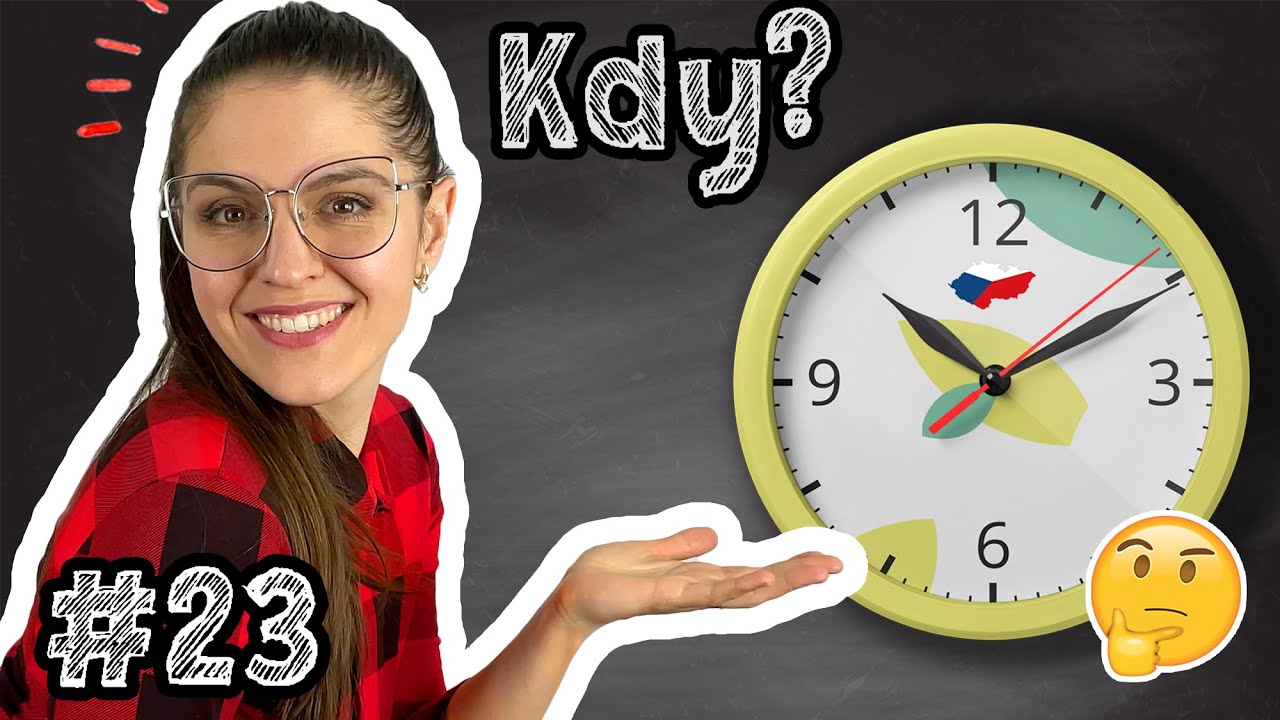 #23 | Days, hours & minutes in Czech 🇨🇿