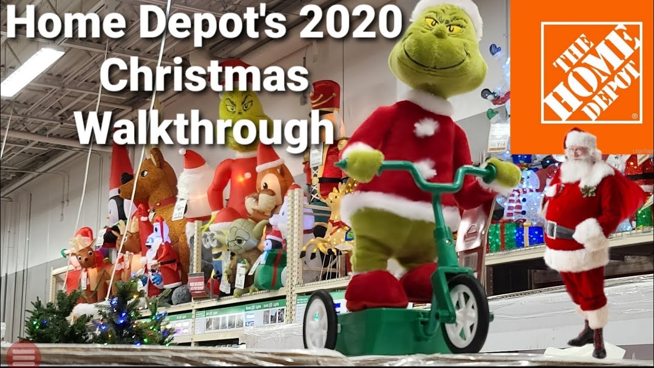 Home Depot 2020 Christmas In Store Walkthrough