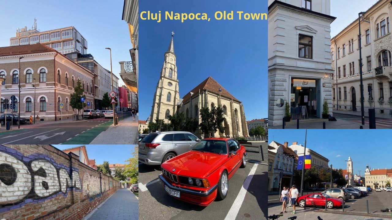 Walking in Cluj-Napoca, Romania 🇷🇴 Old Town