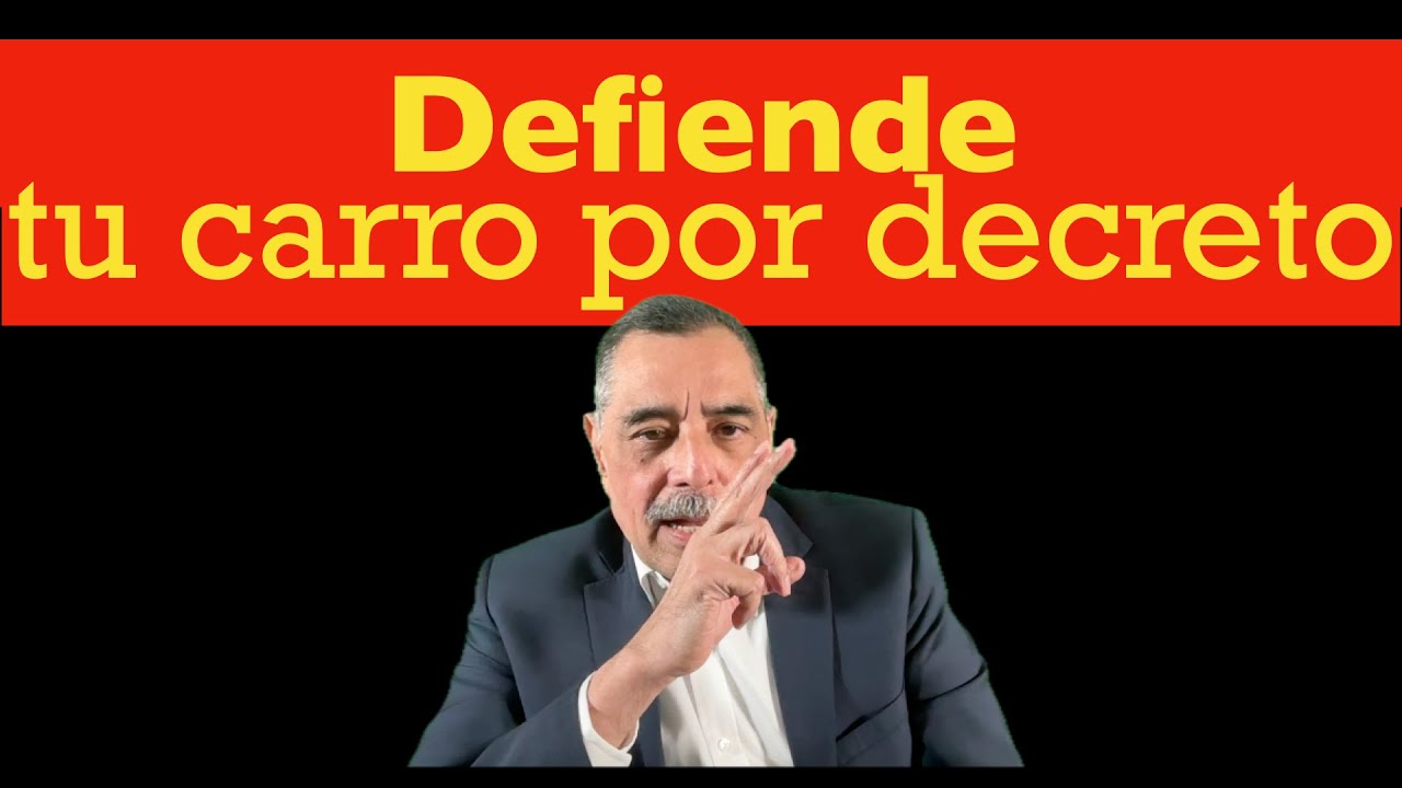 Si tienes decreto… Tú eres la primera línea de defensa cuando te paren. No te dejes. Calma.