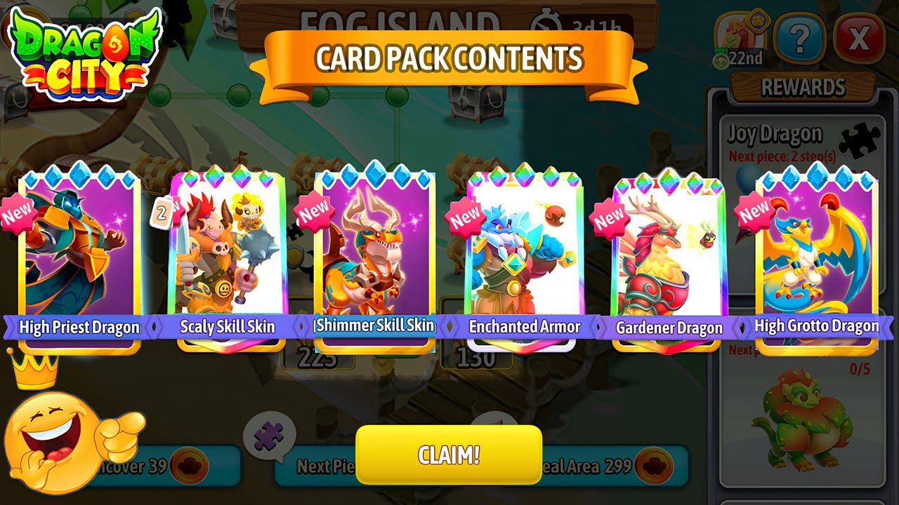 Dragon City - How to get Shiny XXL Sticker Albums in Fog Island 2026! 😍