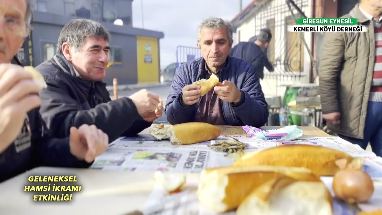 Geleneksel hamsi festivali