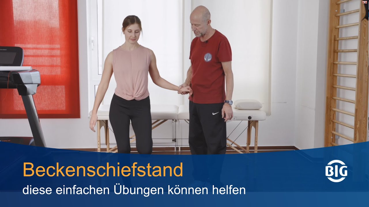 Beckenschiefstand korrigieren - 2 einfache Übungen