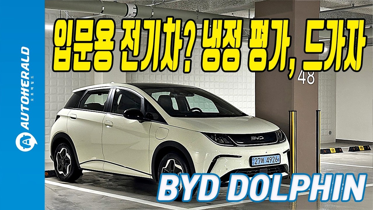 [시승기] 입문용 전기차? BYD 돌핀의 냉정 평가 