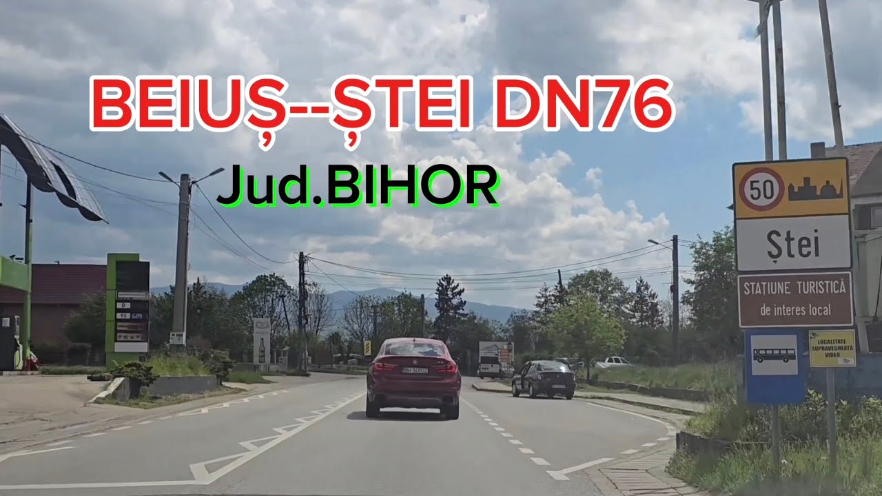 DN76  De la Beiuș la Ștei jud.Bihor Aprilie 2025 🚘🇷🇴🥰