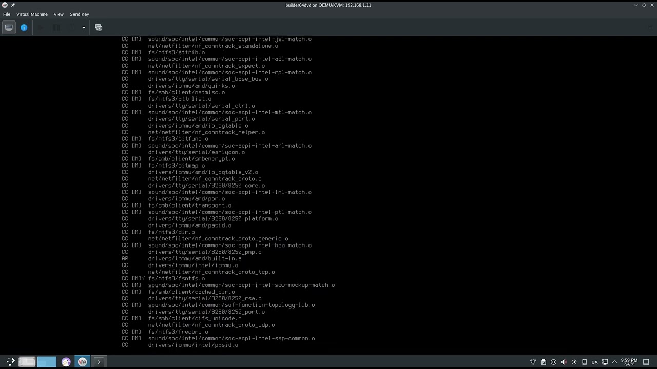 Converting #LFS 12.4-systemd to #ULFS 0.2.4 with #LFSCustomizer and #ULFSBE