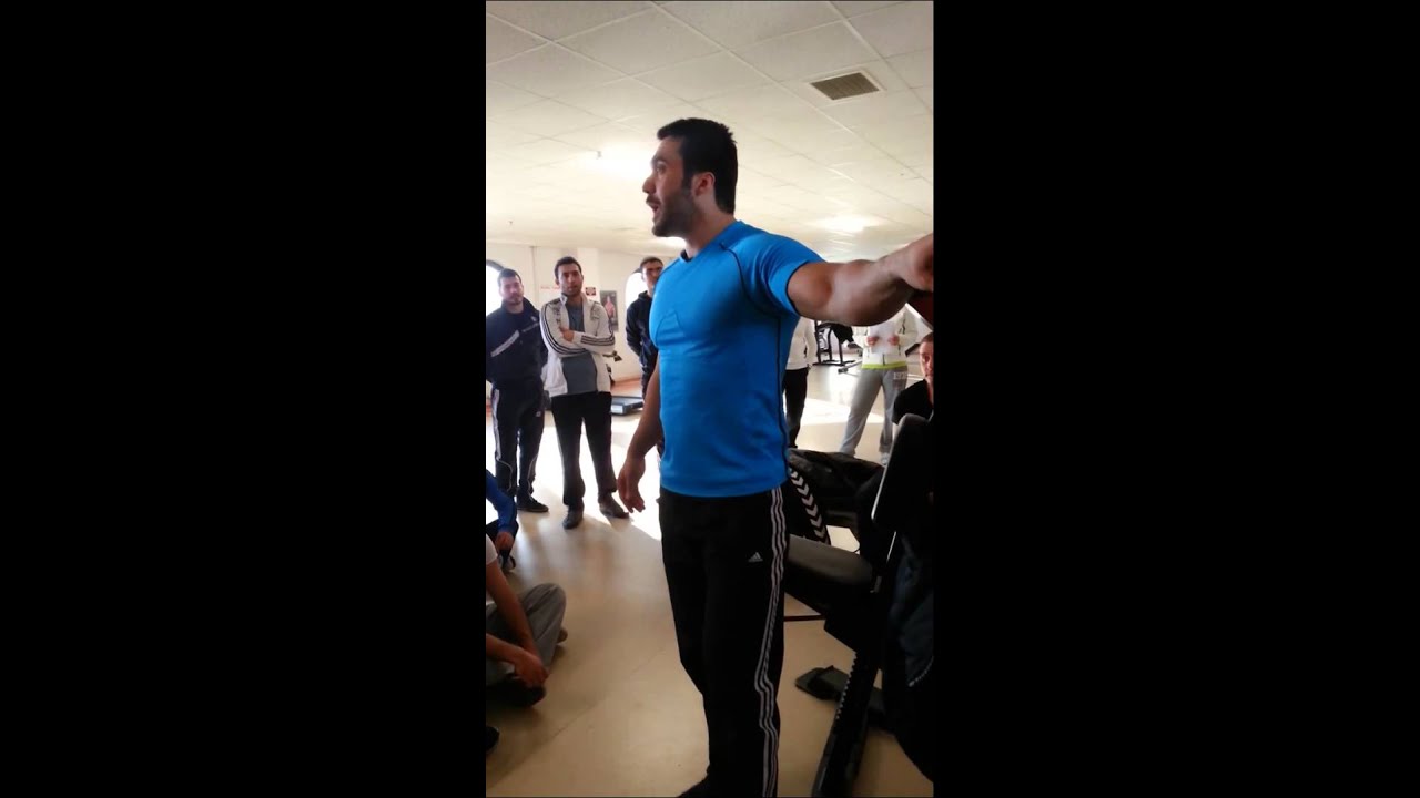 İbrahim Sırrı Önal hocanın antrenman teknikleri dersi (kocaeli Üniversitesi)