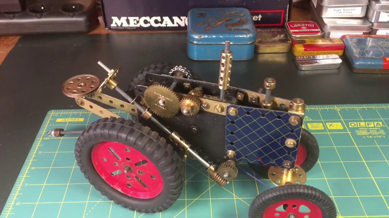 Meccano Clockwork Motor Tractor