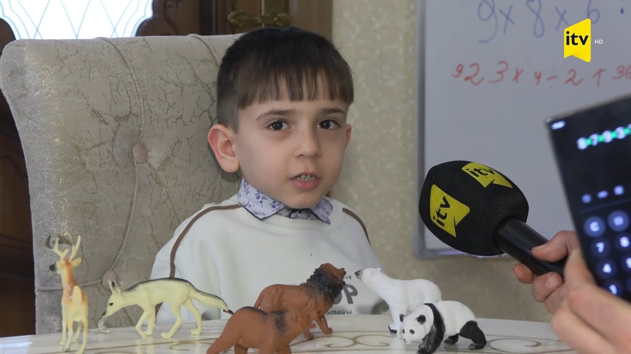 5 yaşlı riyaziyyat dahisi Fərid