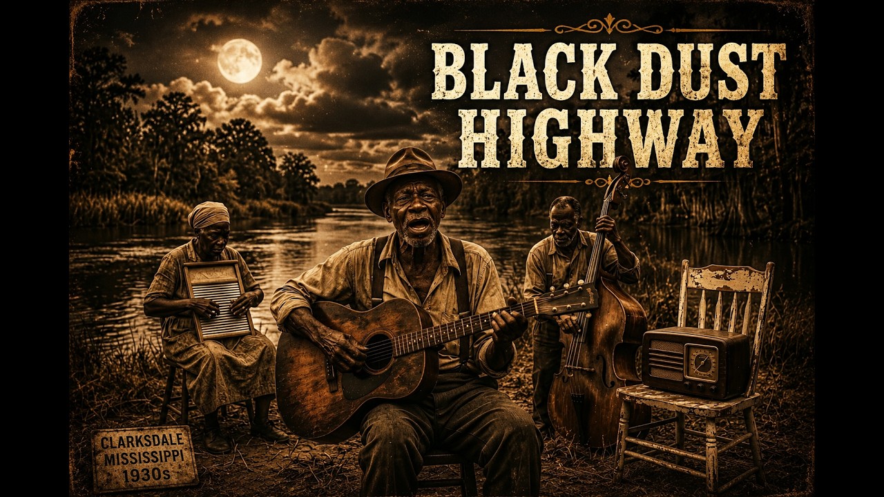 Black Dust Highway Blues | Haunted 1930s Mississippi Delta Railroad Blues