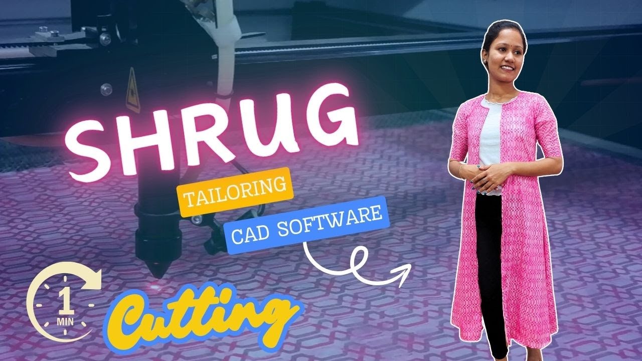 "Create the Perfect Shrug with Ease! ✂️✨ Tailoring CAD Software for Precision Fit!"