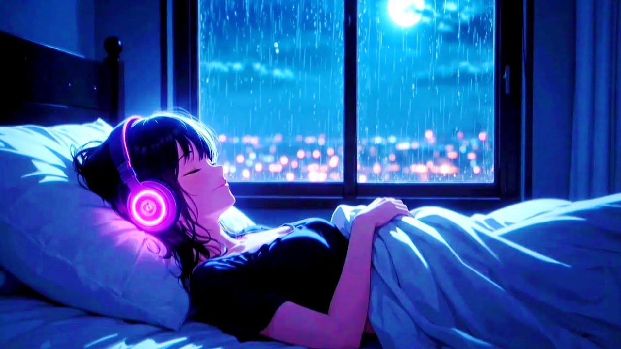 ASMR Rain on Window — Perfect Background for Sleeping 1 minutes 