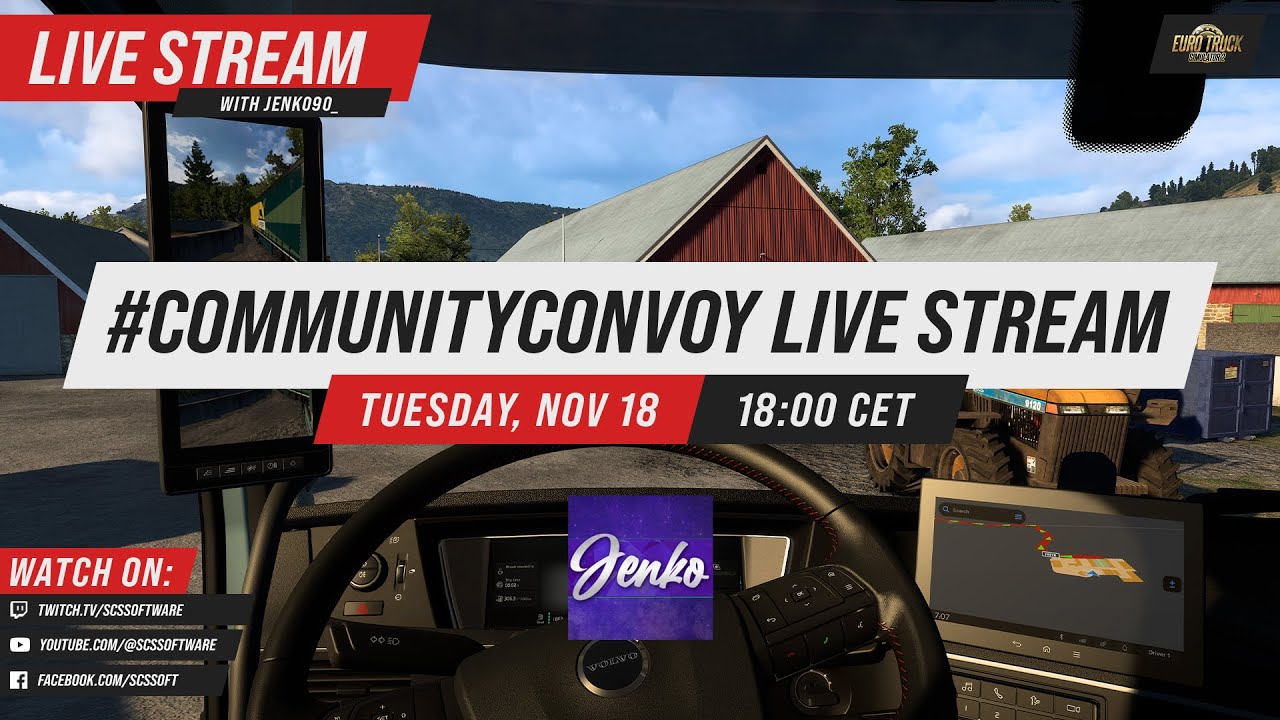Community Convoy with @Jenko90 🚛🚛🚛