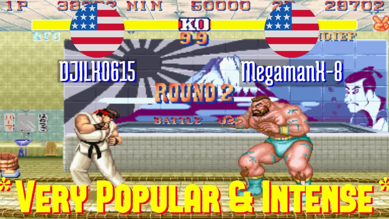 FT10 @sf2hf: DJILK0615 (US) vs MegamanX-8 (US) [Street Fighter II Hyper Fighting Fightcade] Feb 2