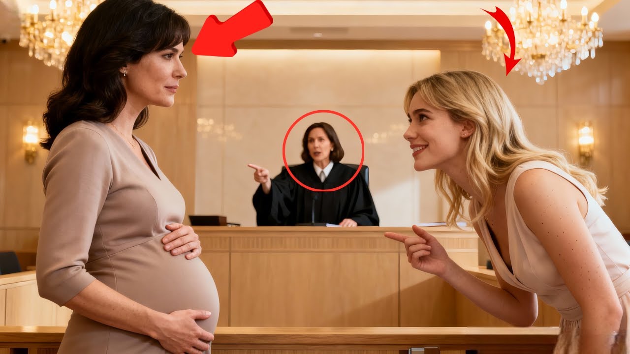 She Laughed At The Pregnant Wife In Court—But The Judge Had A Shocking Reply For Her!