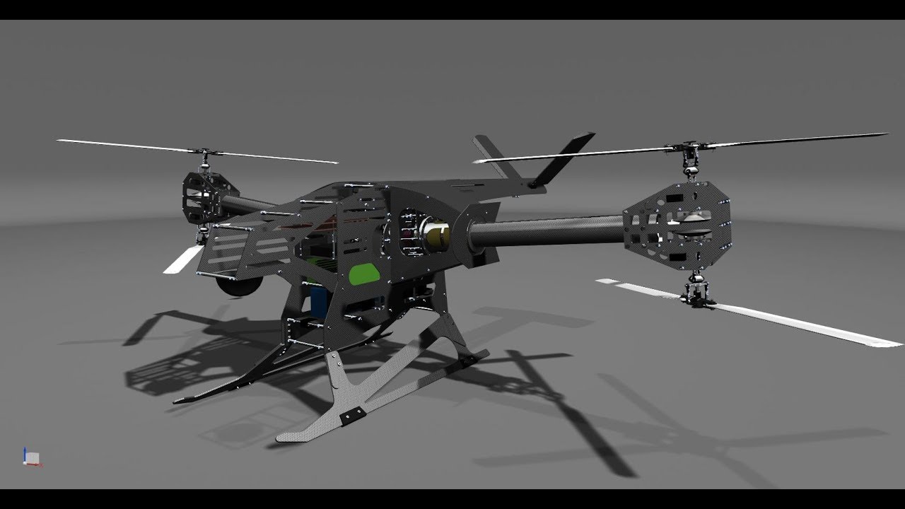 constructing: Transversal Coaxial Helicopter | Concept |