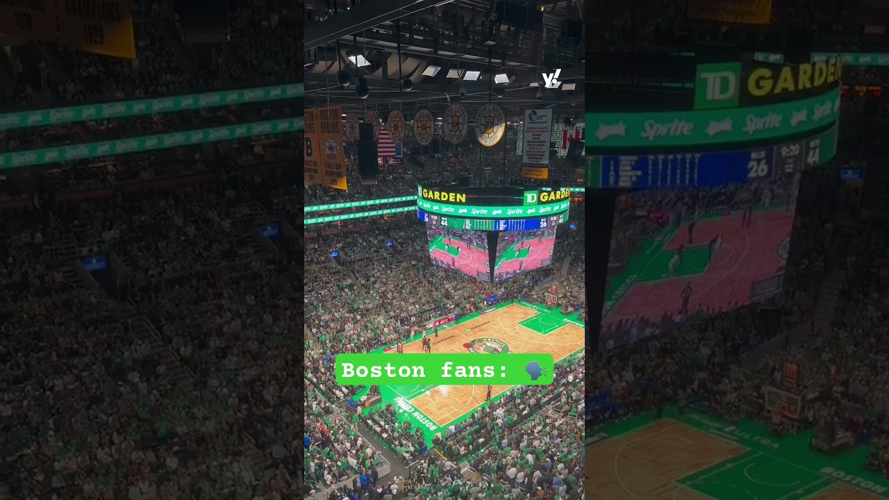 Celtics fans chanting "Kyrie sucks" 😅