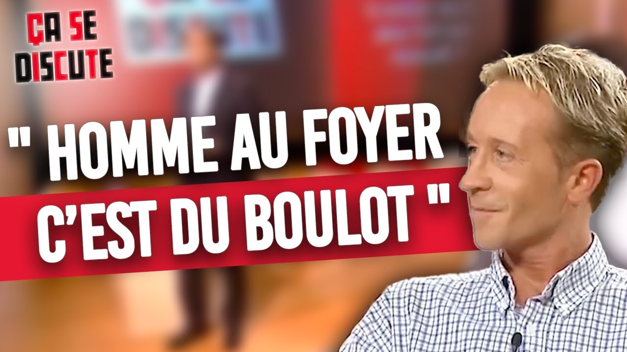 Homme au foyer, il l'assume | Que reste-t-il des hommes ? | ÇA SE DISCUTE avec Jean-Luc Delarue