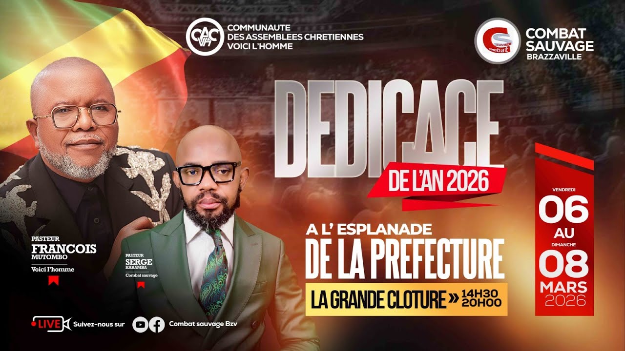 DEDICACE DE L'AN  2026 JEUDI 12  FEVRIER