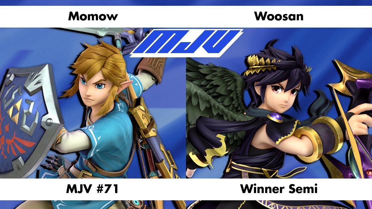 MJV #71 - Momow (Link) Vs. Woosan (Dark Pit) - Winner Semi
