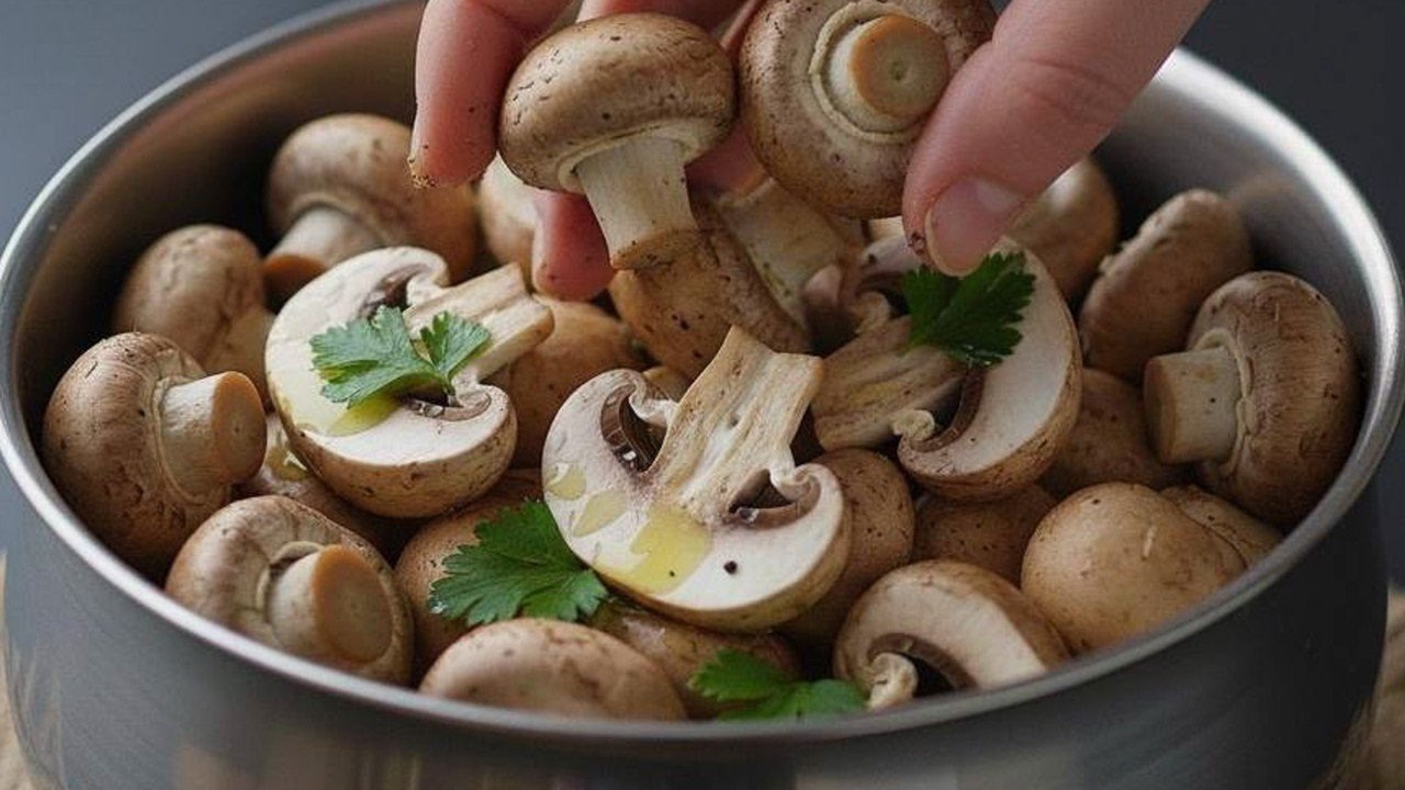 Kichererbsen-Pilz-Suppe! Diese Suppe rettet meinen Magen Warm, leicht und perfekt für jeden Tag