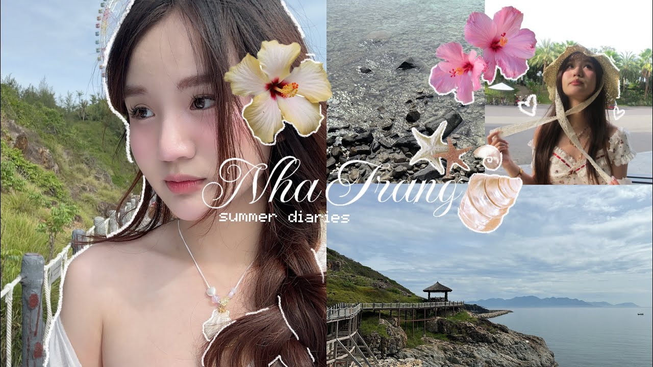 NHA TRANG VLOG🫧: mùa hạ, lặn biển, vinwonder, ootd, late-night walk etc.