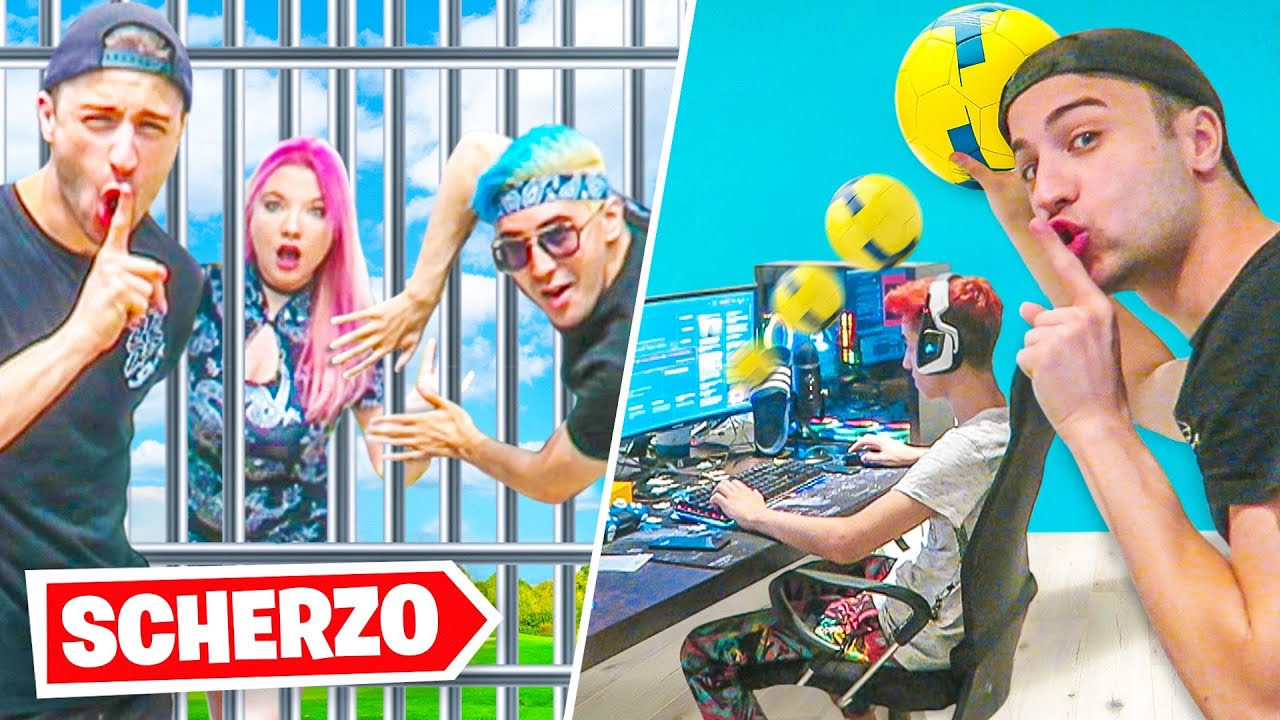 EZE e TEKNOYD TROLLANO TUTTI nella STREAM HOUSE (SCHERZO EPICO)