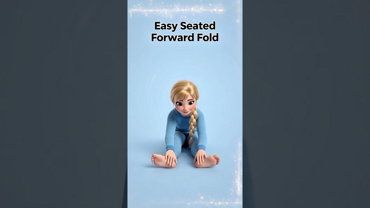 Easy Seated Forward Fold  | Gentle Yoga for Kids