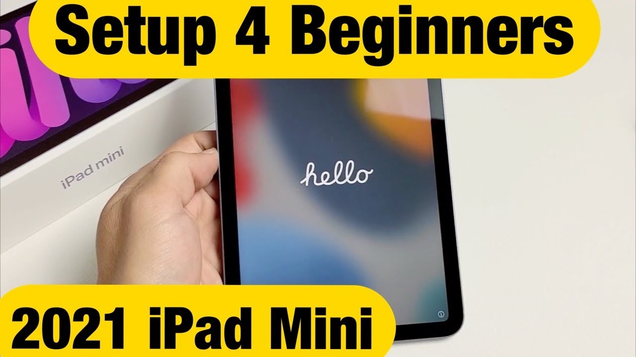 iPad Mini 2021: как настроить для начинающих (пошагово)