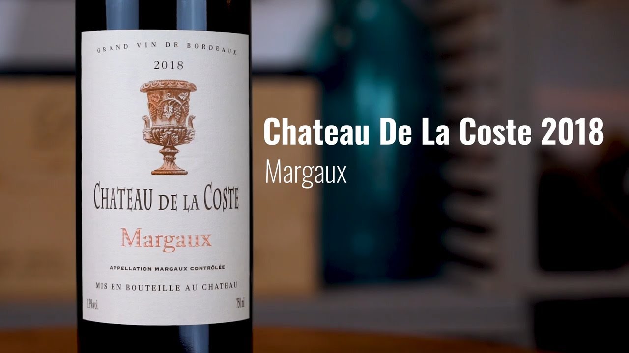 Chateau De La Coste 2018 Margaux